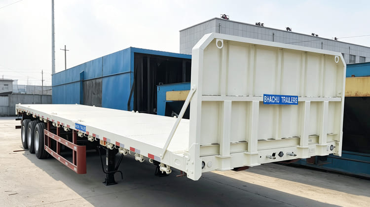 Bhachu Industries Limited 40Ft Flatbed Semi Trailer for Sale in Tanzania