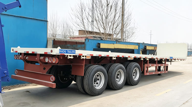 Bhachu Industries Limited 40Ft Flatbed Semi Trailer for Sale in Tanzania