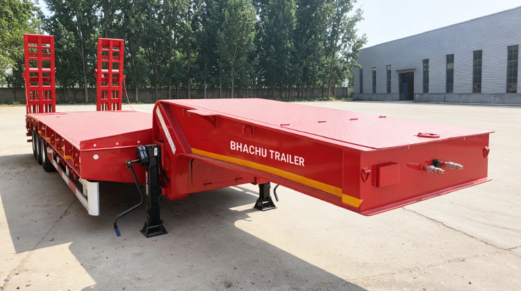 Bhachu 3 Axle Lowbed Trailer Price for Sale in Dar es Salaam