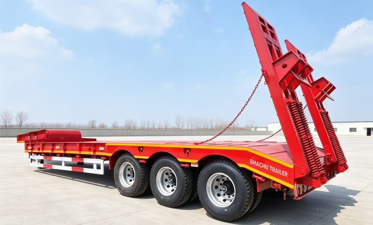 Bhachu 3 Axle Lowbed Trailer Price for Sale in Dar es Salaam