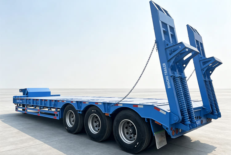 Bhachu Industries Ltd 60 Ton Semi Low Loader Trailer for Sale in Tanzania