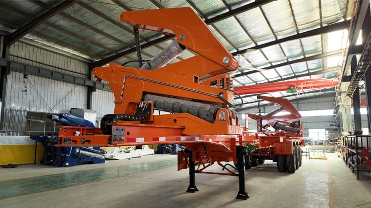 45 Ton Container Side Loader Trailer for Sale in Dar es Salaam