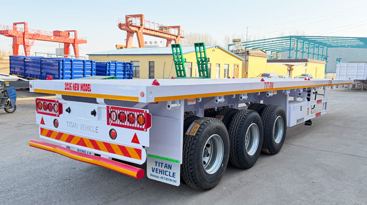 TITAN VS Superdoll 3 Axle Flatbed Trailer Prices for Sale in Tanzania
