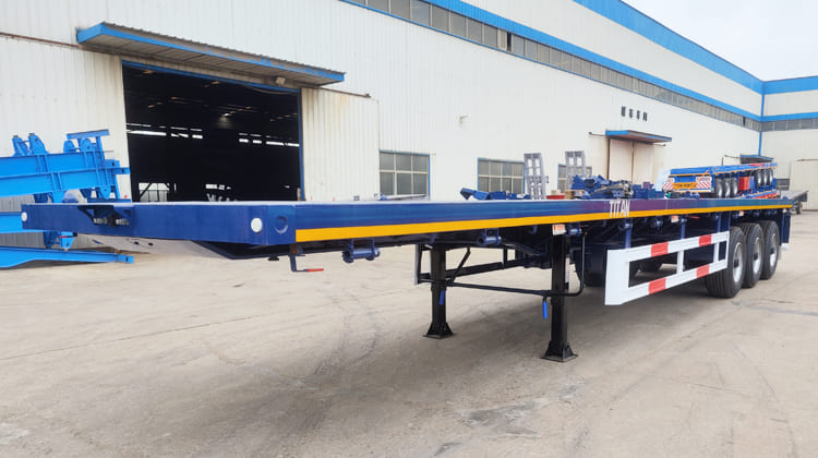 Shandong Titan VS Superdoll Trailer Manufacture Co T Ltd 40Ft Flatbed Semi Trailer in Dar es Salaam