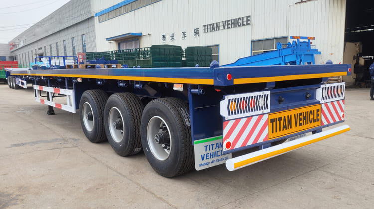 Shandong Titan VS Superdoll Trailer Manufacture Co T Ltd 40Ft Flatbed Semi Trailer in Dar es Salaam