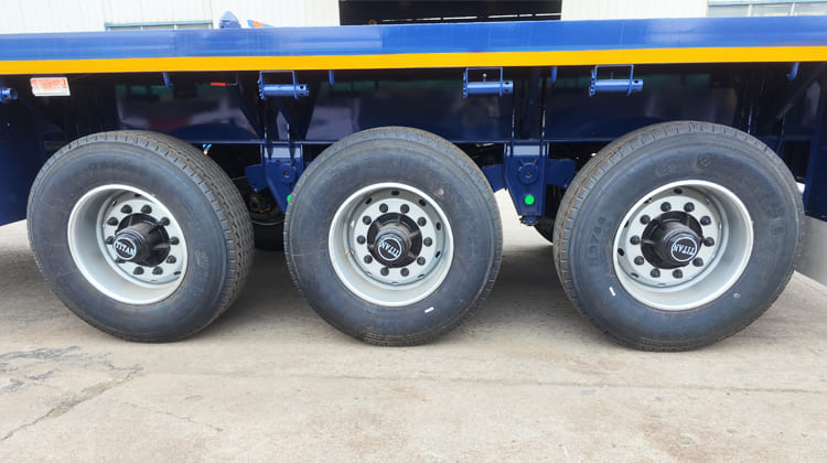 Shandong Titan VS Superdoll Trailer Manufacture Co T Ltd 40Ft Flatbed Semi Trailer in Dar es Salaam