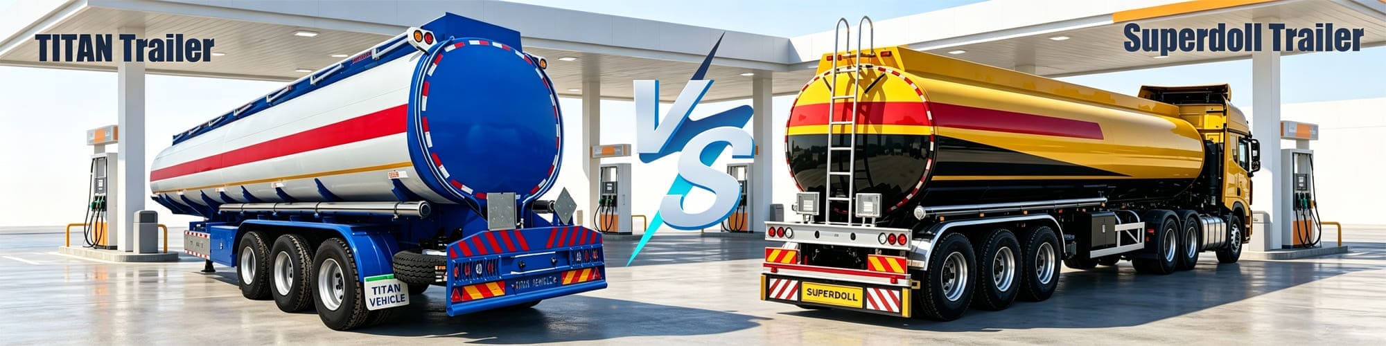 Superdoll Trailer Price in Tanzania VS Titan Crude Oil Tanker Trailer