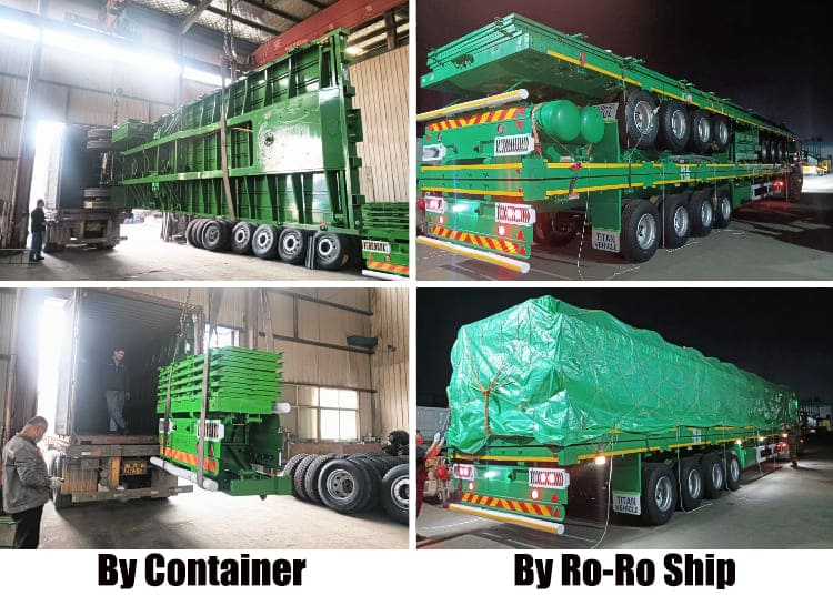 4 Axle Fence Cargo Semi Trailer Price for Sale in Dar es Salaam