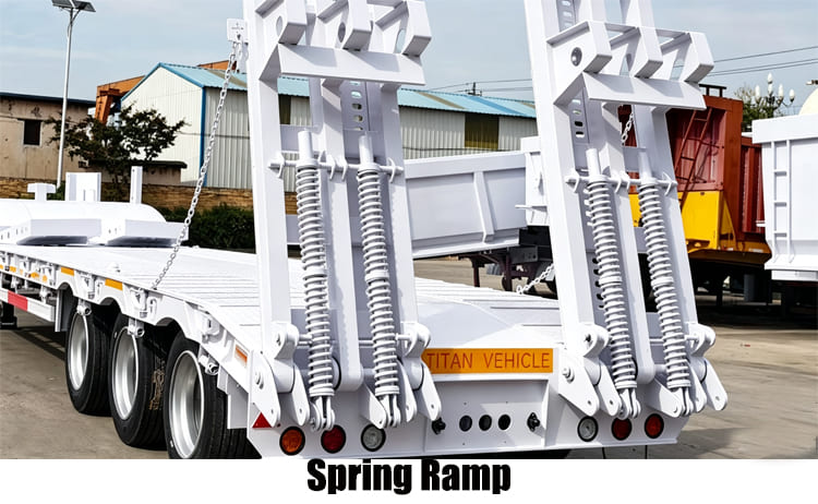 3 Axle Semi Low Bed Trailer Price for Sale in Tanzania