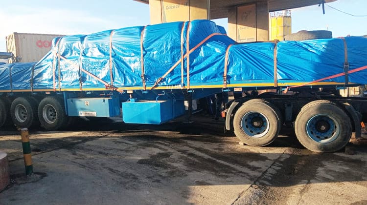 Best 3 Axle 40Ft Flatbed Semi Trailer for Sale in Zambia