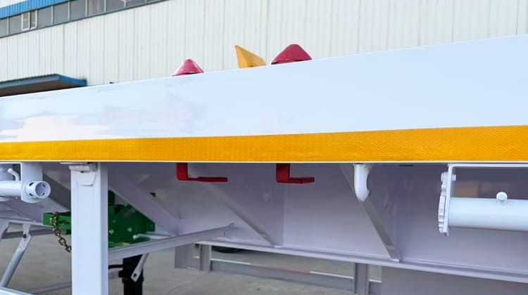 Best 3 Axle 40Ft Flatbed Semi Trailer for Sale in Zambia
