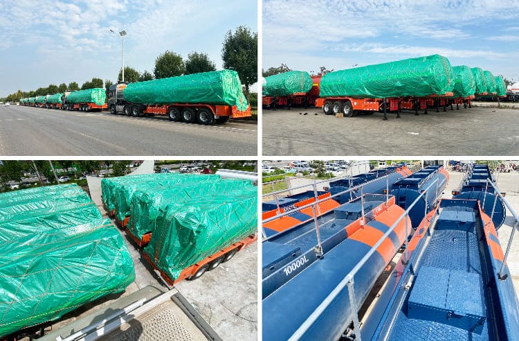45000 Liters Fuel Tanker Semi Trailer Prices for Sale in Zambia