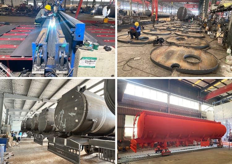 45000 Liters Fuel Tanker Semi Trailer Prices for Sale in Zambia