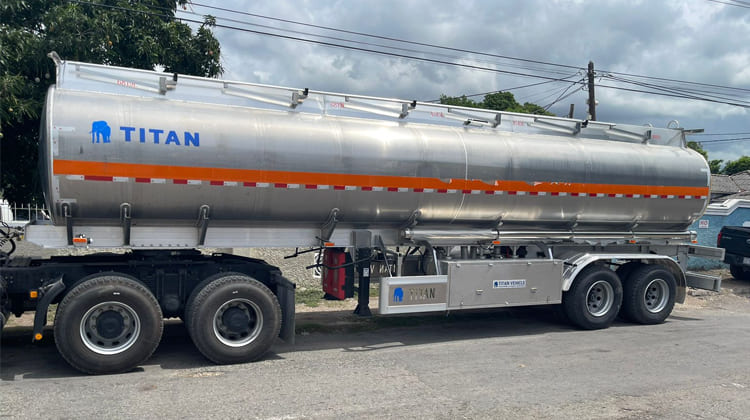 45000 Liters Aluminum Diesel Tanker Trailer Price for Sale in Zambia