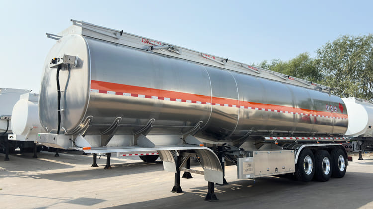 45000 Liters Aluminum Diesel Tanker Trailer Price for Sale in Zambia