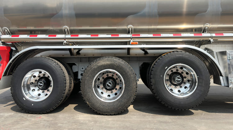 45000 Liters Aluminum Diesel Tanker Trailer Price for Sale in Zambia
