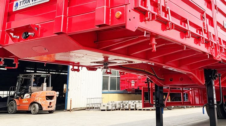 Tri Axle Bulk Grain Trailers for Sale in Zambia