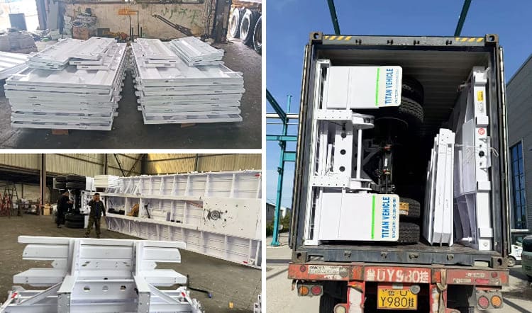 Tri Axle Bulk Grain Trailers for Sale in Zambia