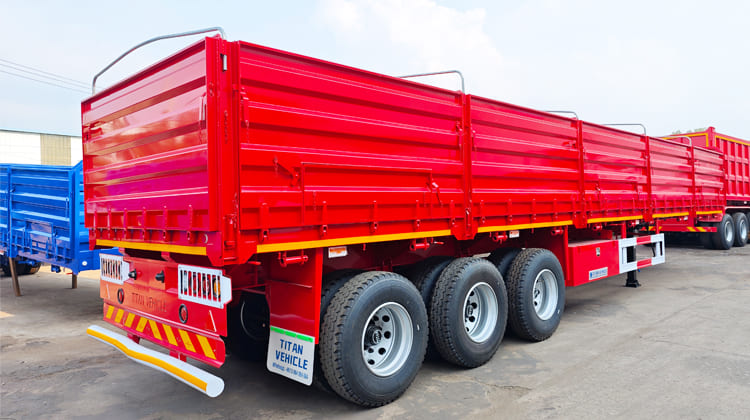 Tri Axle Bulk Grain Trailers for Sale in Zambia