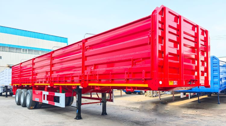 Tri Axle Bulk Grain Trailers for Sale in Zambia