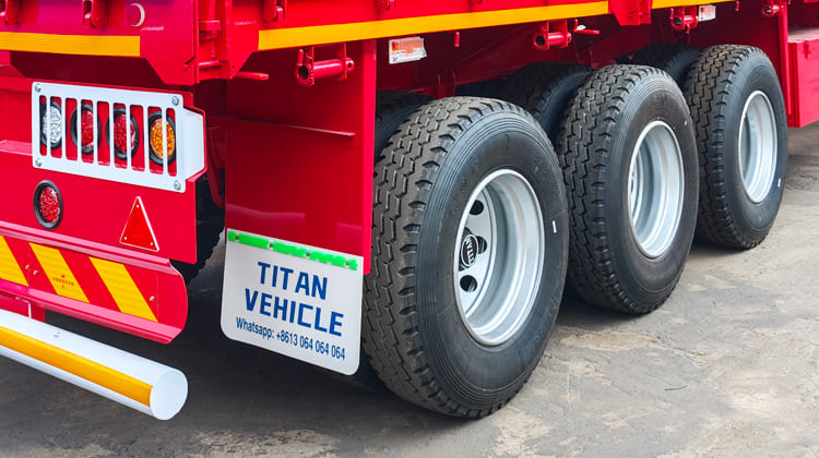 Tri Axle Bulk Grain Trailers for Sale in Zambia