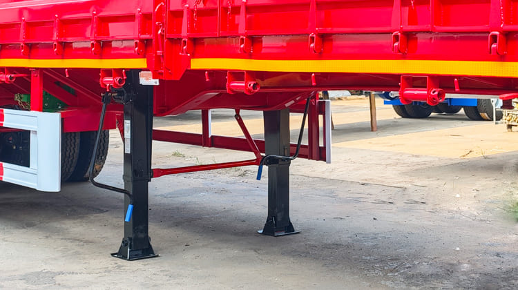 Tri Axle Bulk Grain Trailers for Sale in Zambia