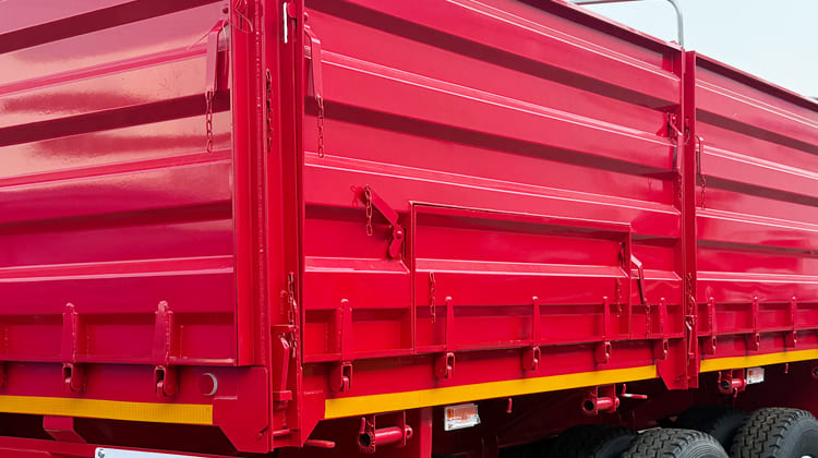 Tri Axle Bulk Grain Trailers for Sale in Zambia