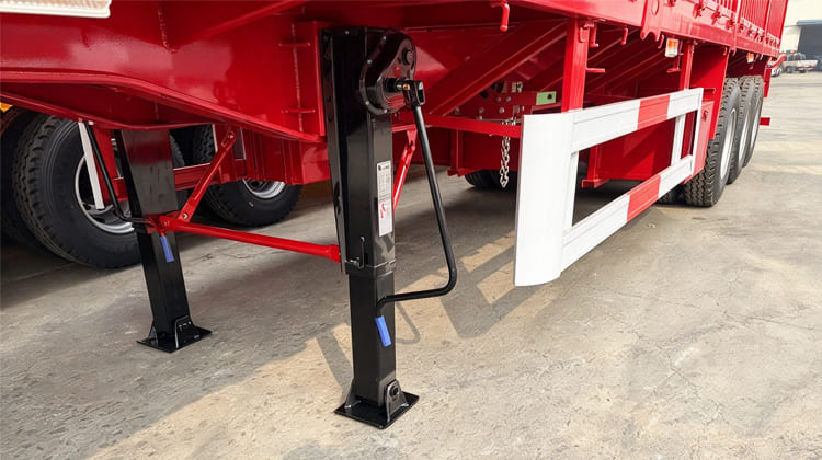 Tri Axle Drop Side Semi Trailer for Sale in Zambia