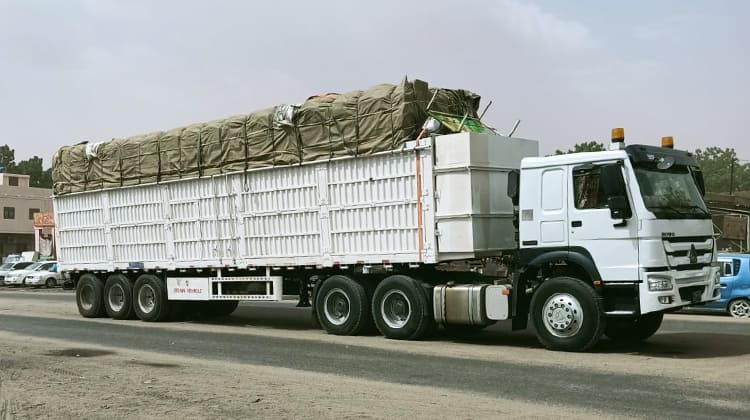 60 Ton Side Wall Semi Trailer | Sideboard Trailer in Zambia