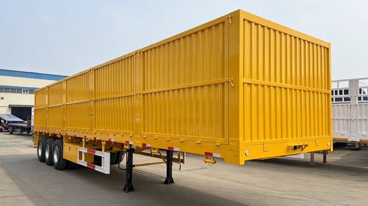 60 Ton Side Wall Semi Trailer | Sideboard Trailer in Zambia