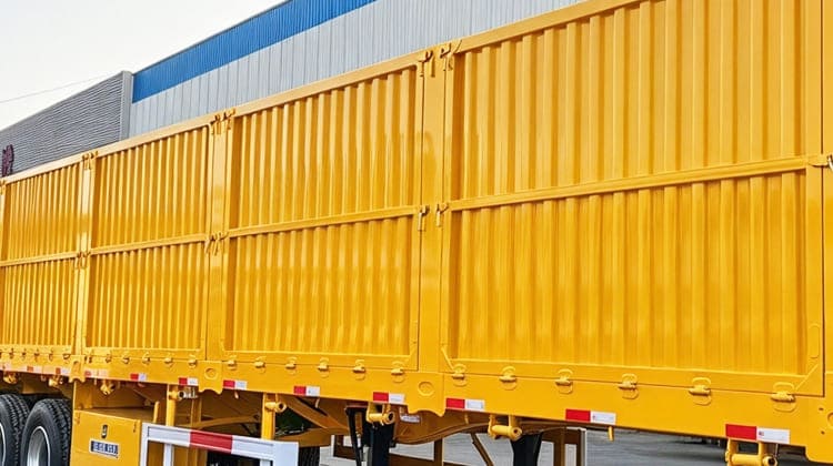 60 Ton Side Wall Semi Trailer | Sideboard Trailer in Zambia