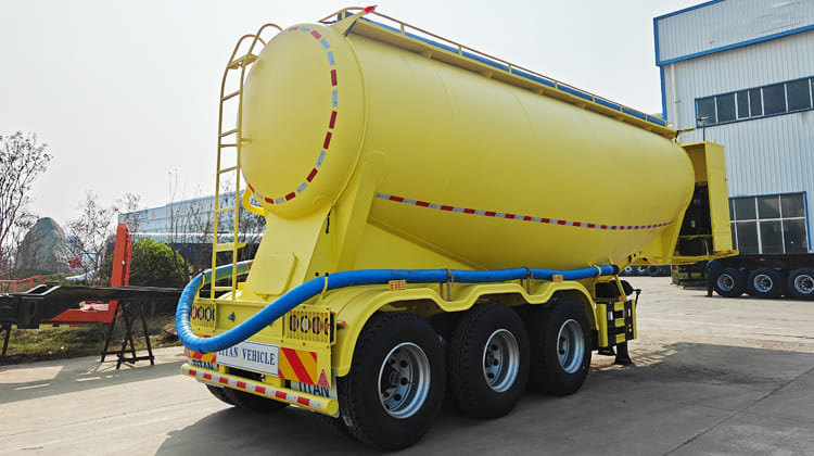 35 CBM Pneumatic Bulk Cement Tanker Trailer Truck Price for Sale in Zambia