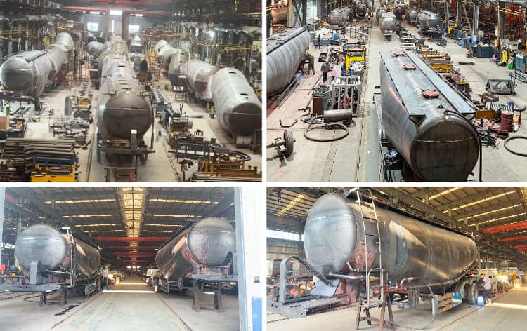 45 CBM Bulker Cement Tank Trailer Prices for Sale in Zambia