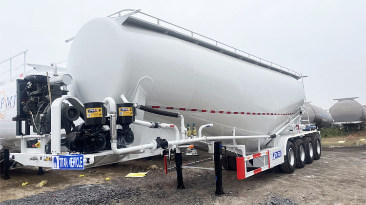 45 CBM Bulker Cement Tank Trailer Prices for Sale in Zambia