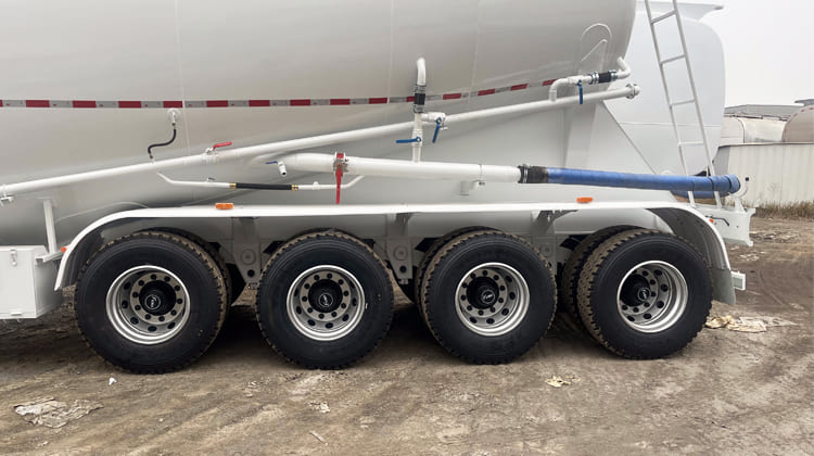45 CBM Bulker Cement Tank Trailer Prices for Sale in Zambia