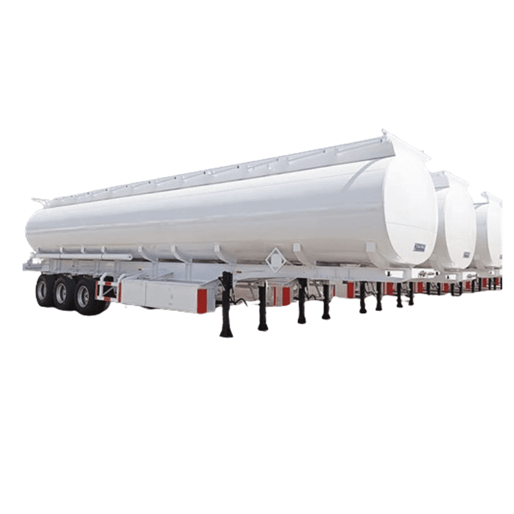 Tri Axle 45000 Liters Oil Tanker Semi Trailers for Sale in Tanzania