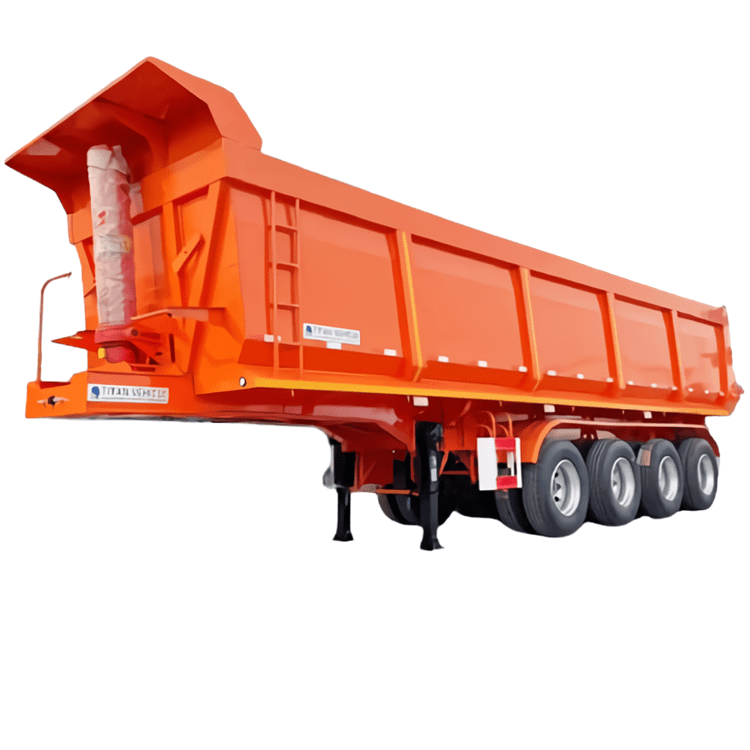 4 Axle Hydraulic Tipper Trailer