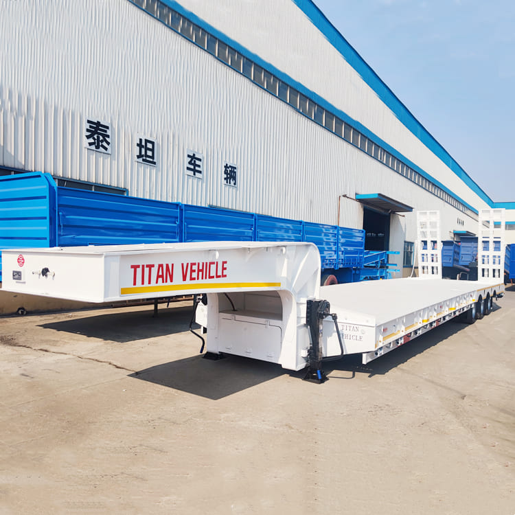 3 Axle Lowbed Trailer 