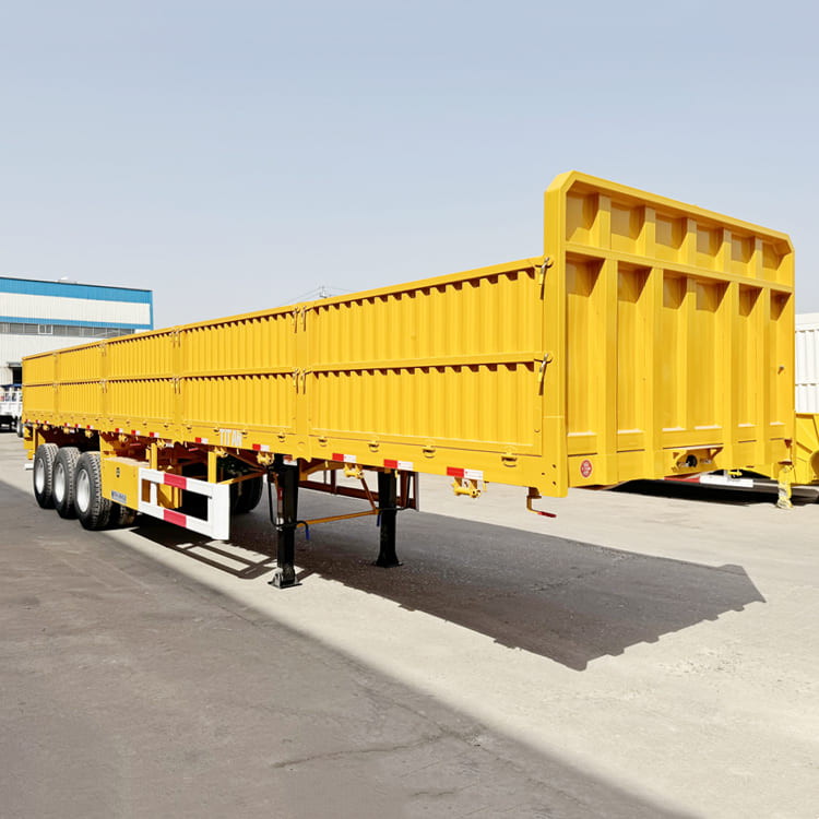 Tri Axle Trailer With Drop Sides