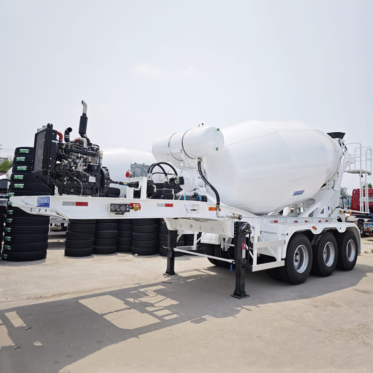 Cement Concrete Mixer Trailer