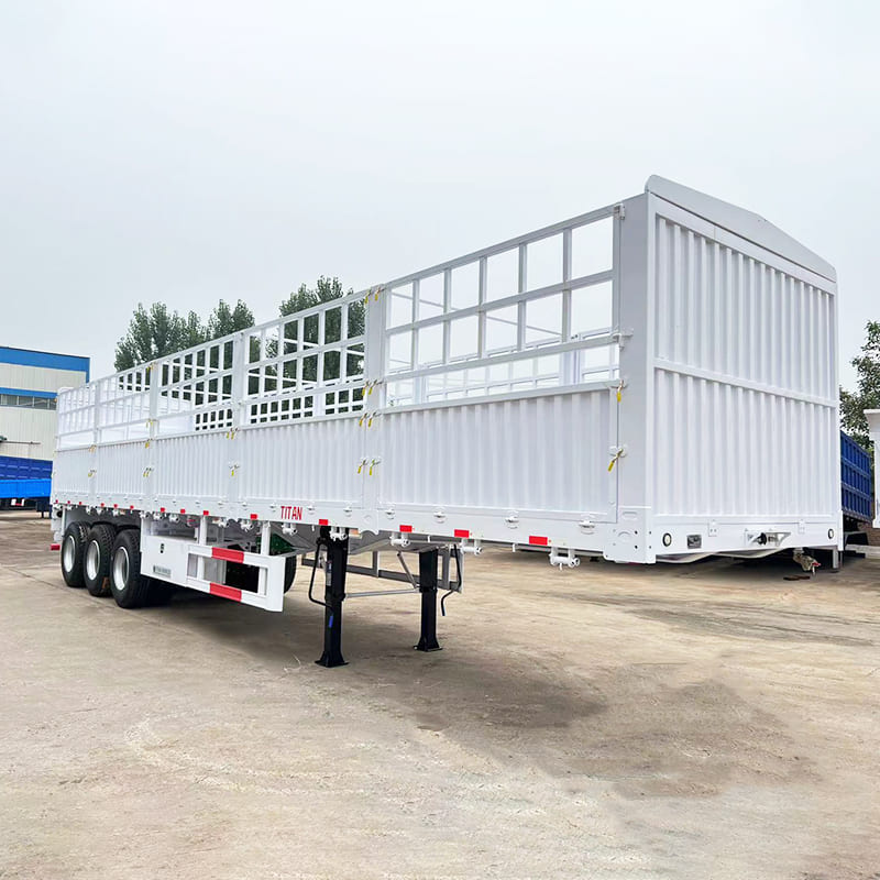 3 Axle Cargo Semi Trailer