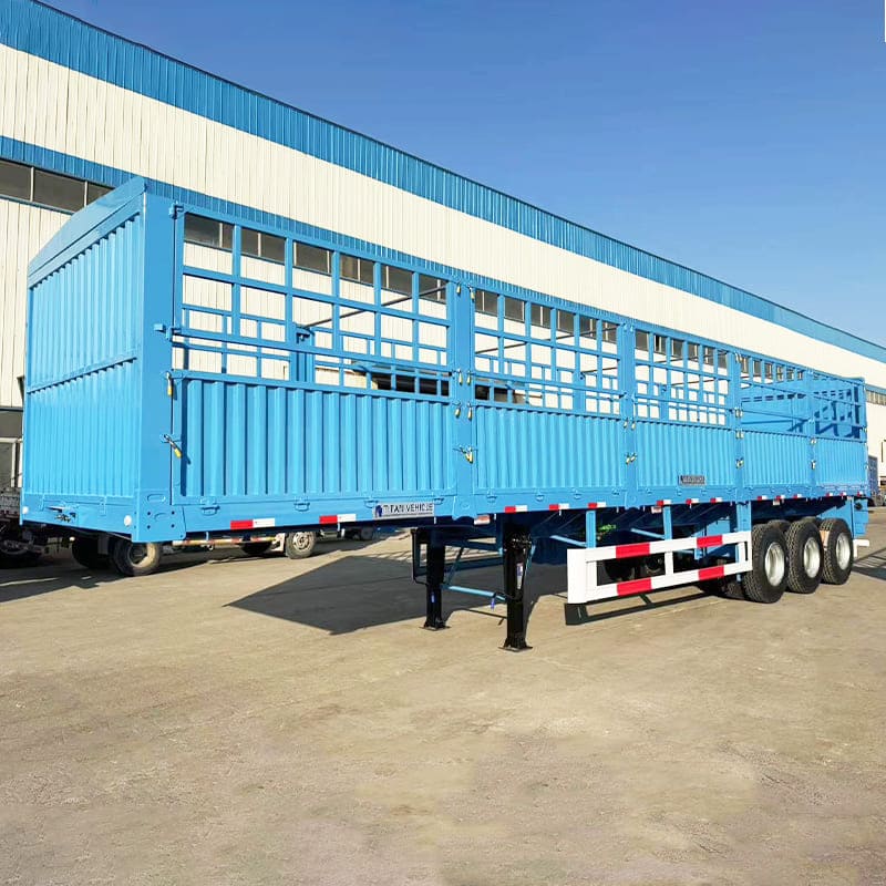 Tri Axle Stake Semi Trailer