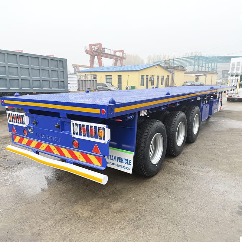 Tri Axle Flat Deck Trailer