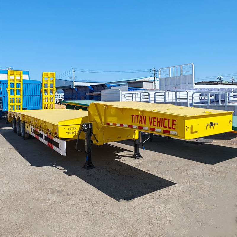  40 Ft Low Bed Semi Trailer