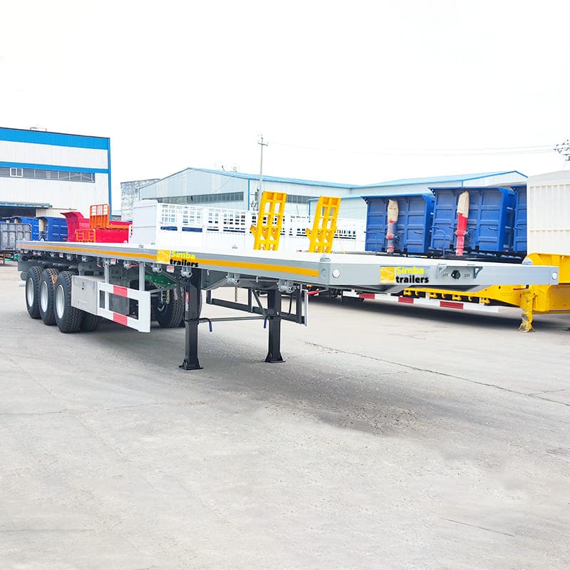 Simba 40Ft Flatbed Semi Trailer 