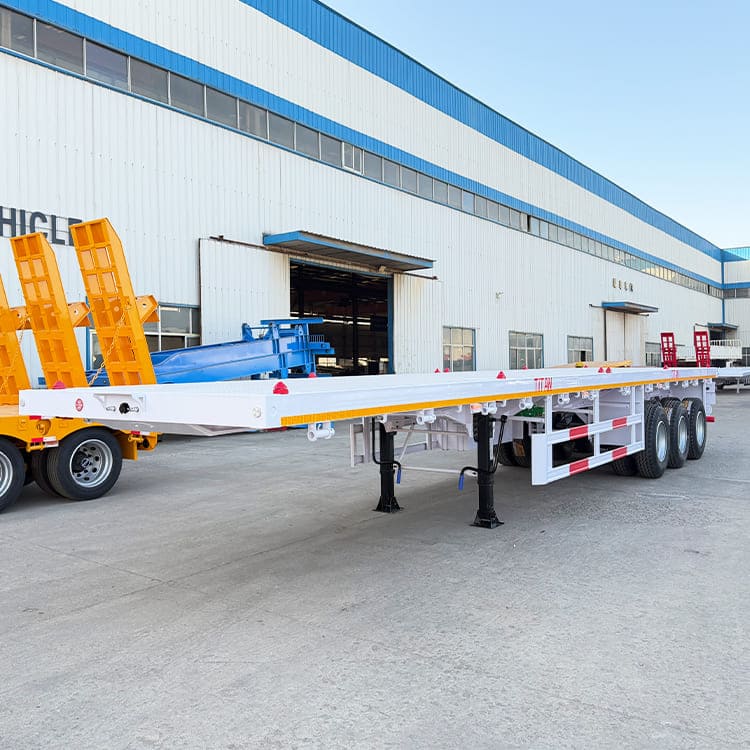Tri Axle Flat Bed Trailer