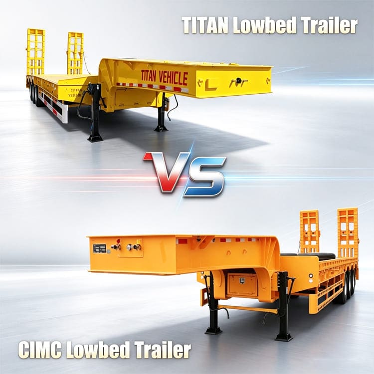CIMC VS Titan 60 Ton Low Bed Trailer