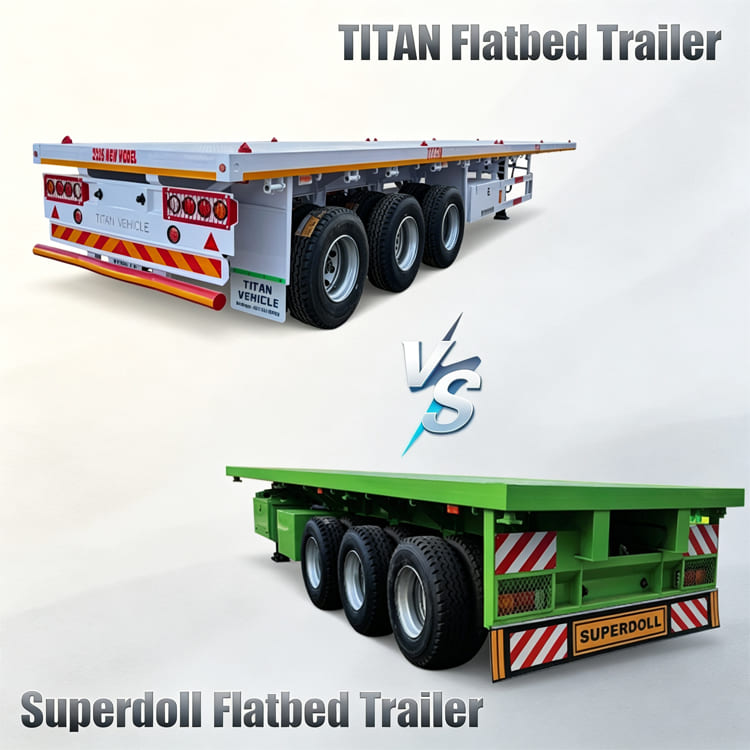 Superdoll VS Titan Flatbed Trailer