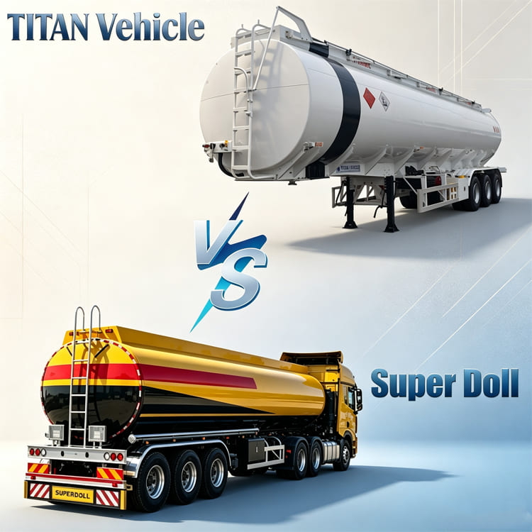Super Doll 45000L Diesel Fuel Tank Trailer