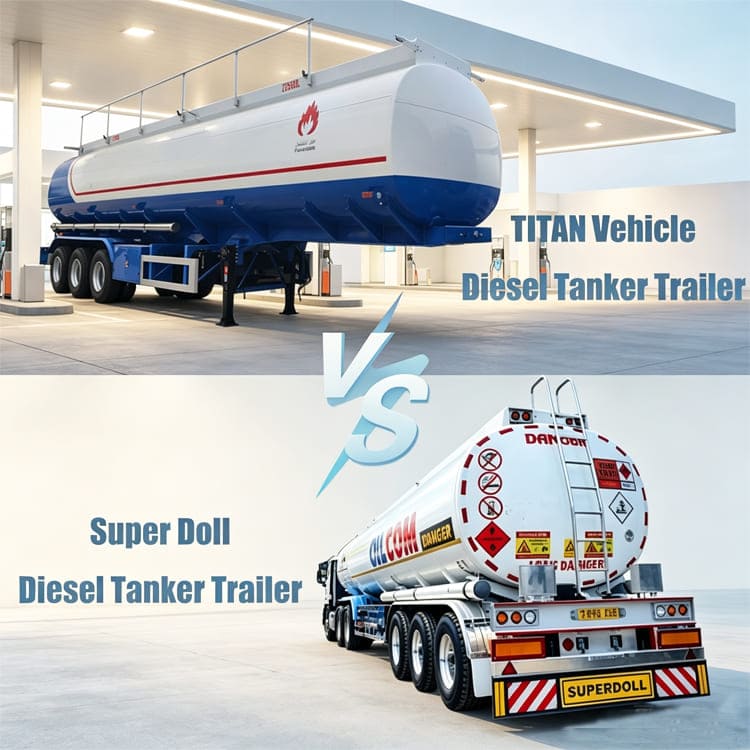 Super Doll VS Titan Diesel Tanker Trailer